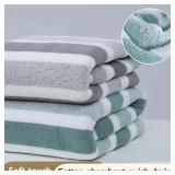 1 Pc Thickened Absorbent Bath Towel Soft Face...