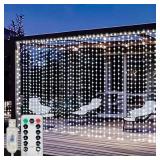 3/6M USB LED Curtain 8Modes Remote Control...