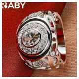 925 Sterling Silver 6-10 Size Rings For Women...