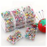 100Pcs Fashion Sewing Needles Colored...