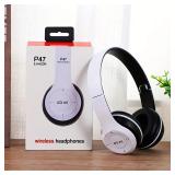 P47 Bluetooth 5.0 Wireless Headphone Foldable...