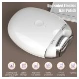 2 IN 1 Electric Nail Clipper Cutter With LED...