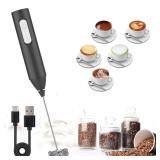 MINI Milk Frother USB Rechargeable 3 Speeds...