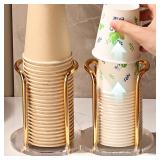 Luxury Disposable Cup Storage Holder Water Tea...