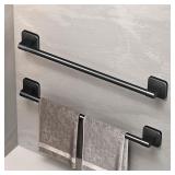 Bathroom Towel Holder White Without Drilling...