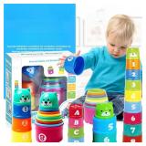 Kid Brain Response Battle Fold Cup Hand Speed...