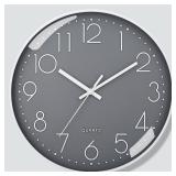 8 Inch Quartz Wall Clock Simple Mute Clock...