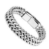 Stainless Steel Braided Double Row Front and...