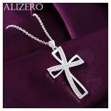 Promotions 45cm 925 sterling silver necklace...