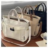 Urban Minimalist Female Student Large Capacity...