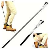 1PC retractable stainless steel elderly shoe...