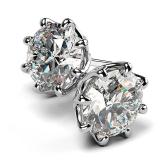 Huitan Crystal 10mm Round Cubic Zirconia...