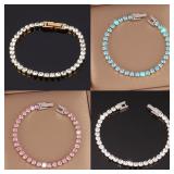 316L 4mm Stainless Steel Bracelet For Women...