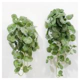 1PC Simulated Vine Plants, Crabapple Leaves,...