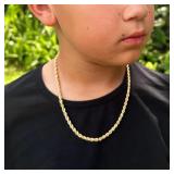 Waterproof 18k Gold Plated Stainless Steel...