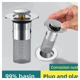 2026 new washbasin leak proof plug, stainless...