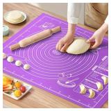 Food gradePlasticRolling Mat with Measuring...