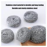 6/12 PCS Stainless Steel Scrubber, Scrubbing...