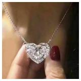 Huitan Luxury Big Heart CZ Women Pendant...