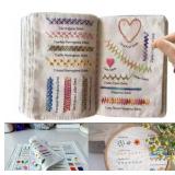 Embroidery Stitch Book For Beginners, DIY...