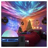 1pc LED Northern Lights Projection Lamp,Aurora...