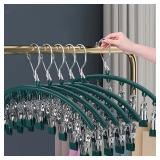 10 Clips Stainless Steel Sock Clip Pace-Saving...