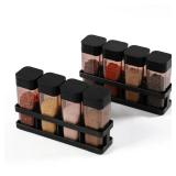 Spice Organizer Set 4-in-1 - Stackable Kitchen...