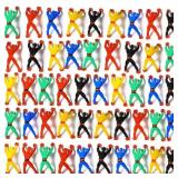 10/100Pcs Novelty Sticky Wall Climbing Climber...