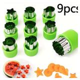 9PCS/Stainless steel Cookie and Vegetable...