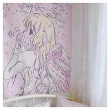 VIKAMA Dream Angel Anime Tapestry Sweet Girl...