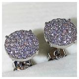 Huitan Minimalist Small Stud Earrings with...