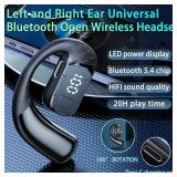 Wireless Headset 180? Rotation Adjustable Left...
