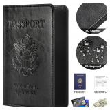 Passport Holder Cover Wallet Travel Essentials...