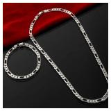 Noble New Arrive 925 Silver 4MM Chain for Men...