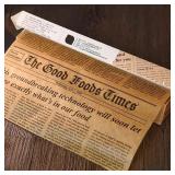 Retro English Newspaper Food Accessories for...