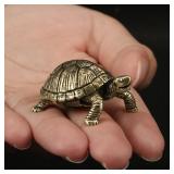 1/2pcs Solid Copper Turtle Brass Wealth...