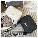 Shoulder Bag High Quality Women's PU Rolling...