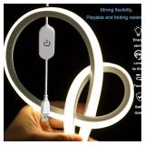LED Strip Neon Light USB DC 5V Dimmable Touch...