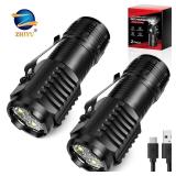 Portable Mini LED Handheld Flashlight Powerful...