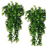 1Pcs Artificial 5Forks Rattan Eucalyptus Wall...