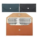 Ultra-thin Cash Envelope Wallet Wear-resistant...