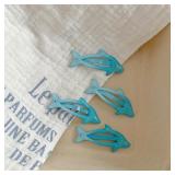 4Pcs Cute Cartoon Dolphin BB Hair Clip For...