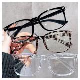 3pcs Lightweight PC Frames Minimalist Square...