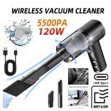 1PC Wireless Vacuum Cleaner 120W High Power...