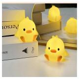 Duck Night Light Bedroom Decoration Cute...