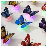 5PCS Creative Butterfly Night Light Set...