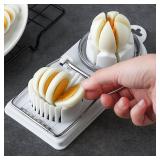 Multifunctional PP Base egg cutter 2-in-1...