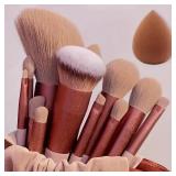Makeup Brush Set Soft Fluffy Professiona...