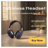 Fashion Bluetooth Headphones Wireless Over-Ear...