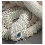 3D Printed Snake Movable Joint Toy Doll...